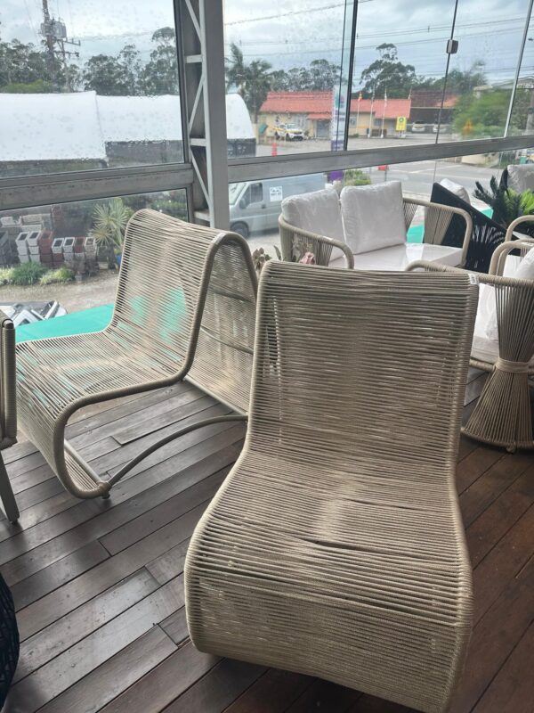 Chaise Flow Náutica Off-White